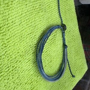 Pura Vida Blue Braided Bracelet